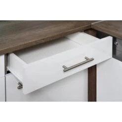 Respekta Winkelküche 280 Cm Weiß-Seidenglanz Eiche-York 30 Respekta Winkelküche 280 Cm Weiß-Seidenglanz Eiche-York -Obi Kuche Geschaft KBL280EYWS Kuechenzeile 11