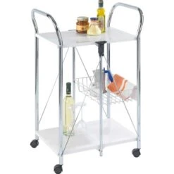 Wenko Beistell- Und Küchenwagen Sunny Weiß