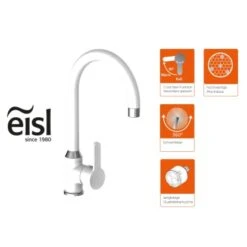 Eisl Spültischarmatur Diziani Weiß-Chrom -Obi Kuche Geschaft armaturdizianiweisschrom 5