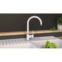 Eisl Spültischarmatur Diziani Weiß-Chrom -Obi Kuche Geschaft armaturdizianiweisschrom 6