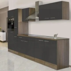 Respekta Küchenzeile KB300EYG 300 Cm Grau Seidenglanz-Eiche York Nachbildung 31 Respekta Küchenzeile KB300EYG 300 Cm Grau Seidenglanz-Eiche York Nachbildung -Obi Kuche Geschaft chenzeile KB300EYG 300cm 1