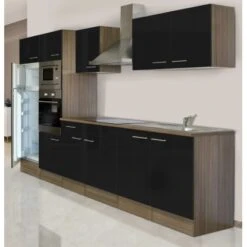 Respekta Küchenzeile KB330EYSMIGKE 330 Cm Schwarz-Eiche York Nachbildung 32 Respekta Küchenzeile KB330EYSMIGKE 330 Cm Schwarz-Eiche York Nachbildung -Obi Kuche Geschaft echenzeile KB330EYSMIGKE 1