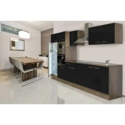 Respekta Küchenzeile KB330EYSMIGKE 330 Cm Schwarz-Eiche York Nachbildung 33 Respekta Küchenzeile KB330EYSMIGKE 330 Cm Schwarz-Eiche York Nachbildung -Obi Kuche Geschaft henzeile KB330EYSMIGKE 1 1