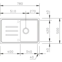 Eurodomo Einbauspüle Malta 78 Cm Espresso 5 Eurodomo Einbauspüle Malta 78 Cm Espresso -Obi Kuche Geschaft malta 45 espresso skizze 5